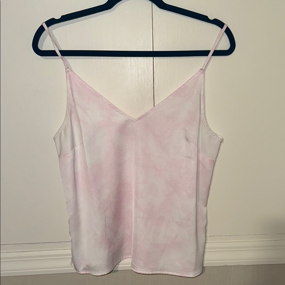 Pink Tie-Dye Women's Camisole Top